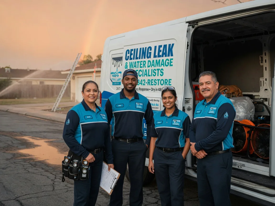 Ceiling Leak Cleanup company in South Vienna, OH