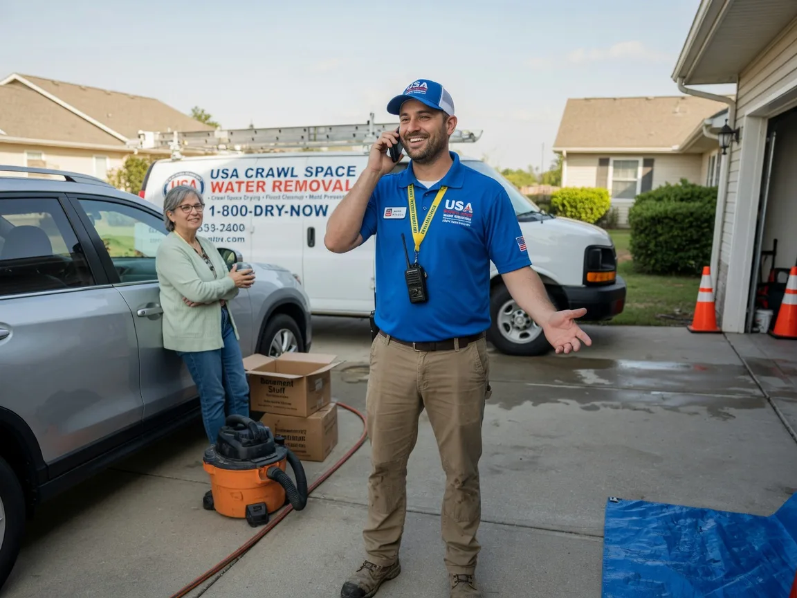 Crawl Space Water Removal South Vienna, OH FAQs